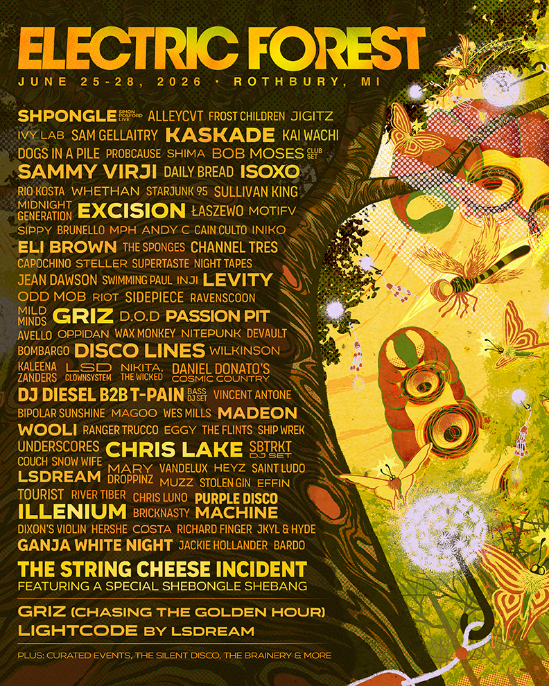 Electric Forest 2026 Lineup