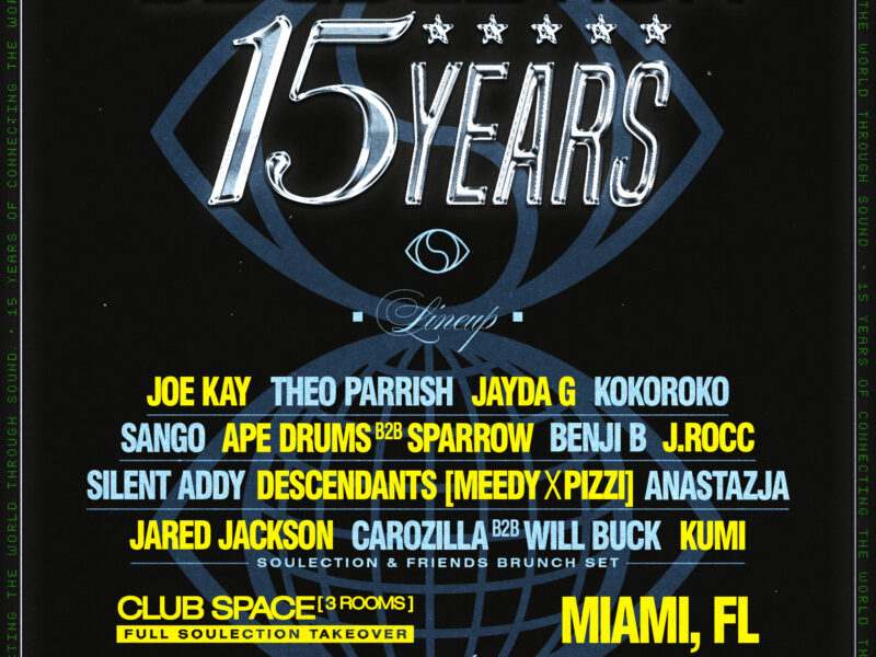 Soulection 15-year Anniversary event at Club Space