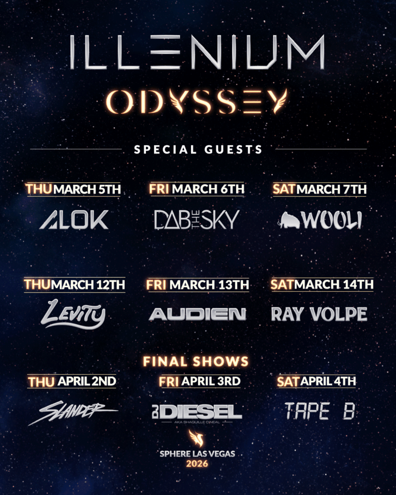 ILLENIUM at The Sphere Las Vegas