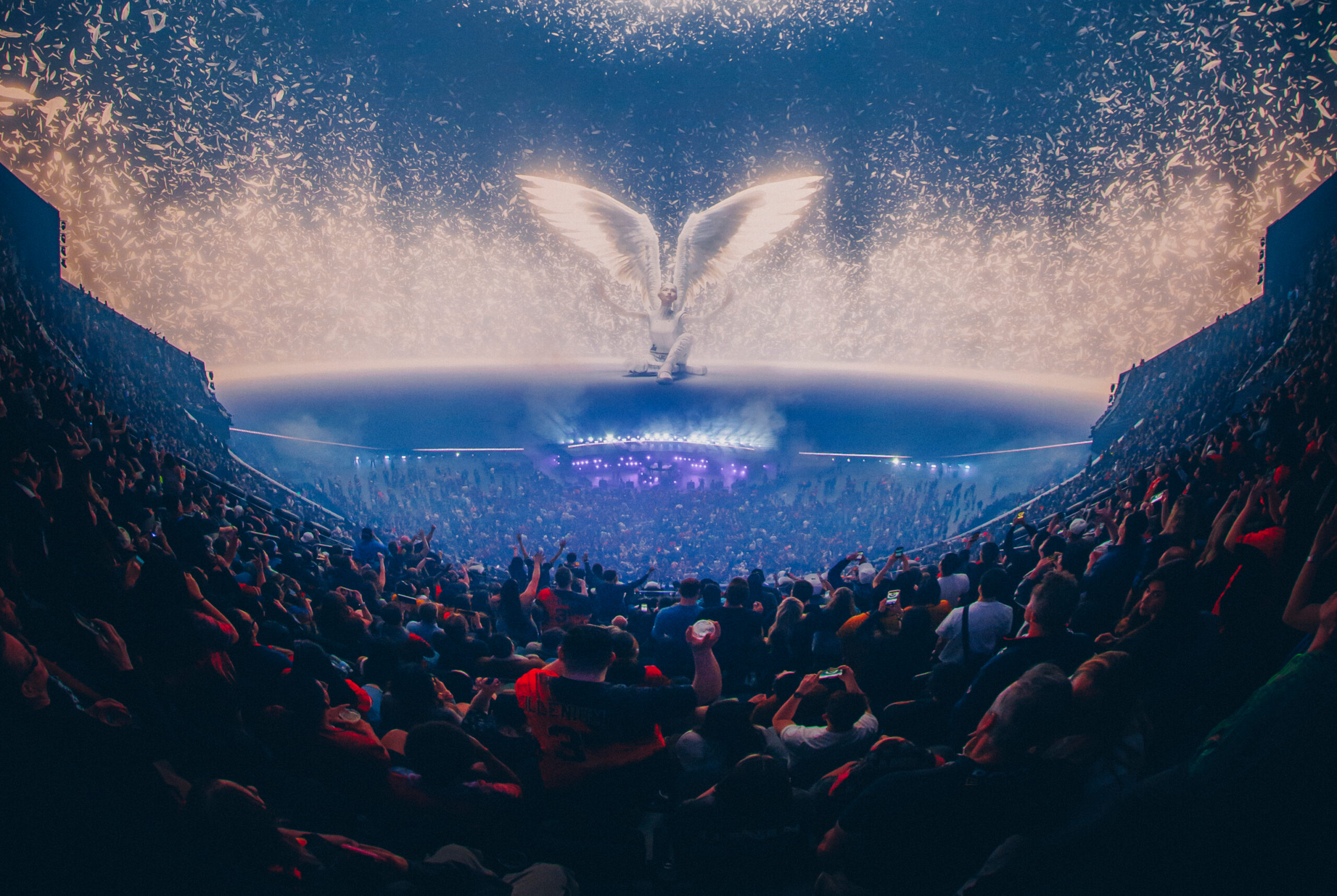 Woodblock studios design for Illenium Sphere Odessey