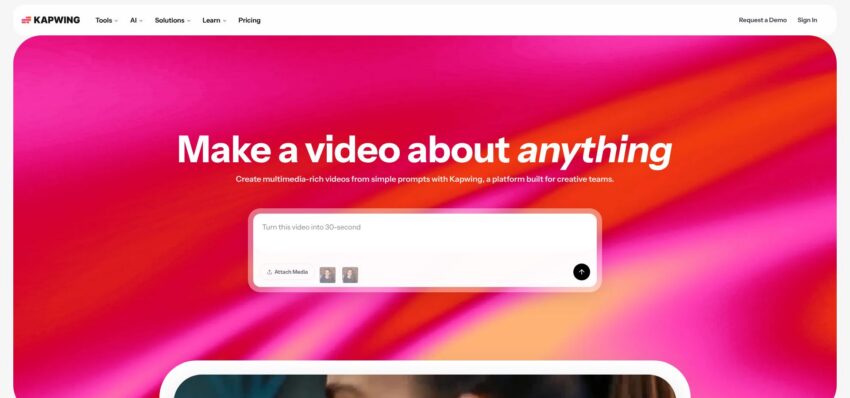 Kapwing Web Studio Auto-Subtitle Editor Posting Directly to TikTok Drafts