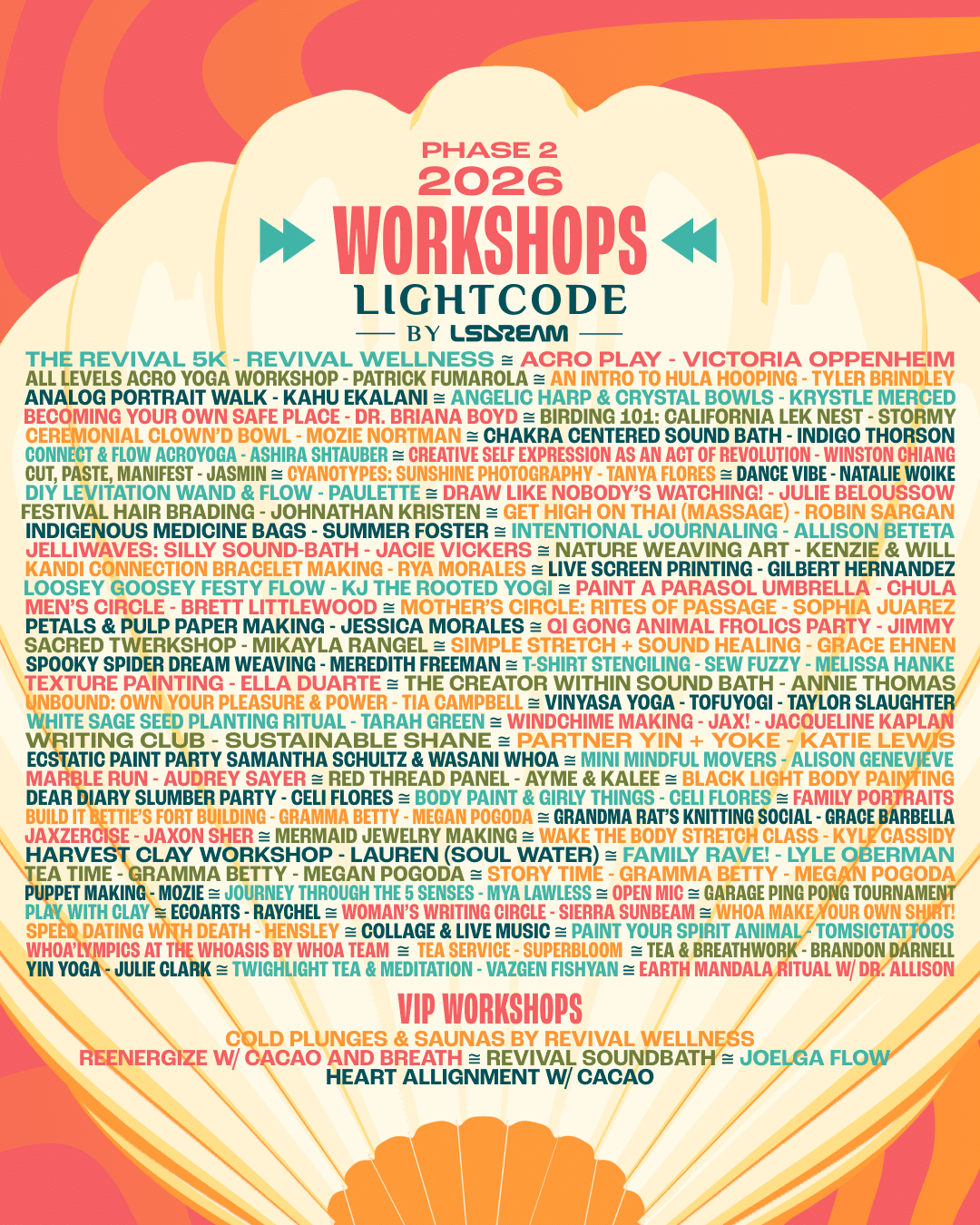 Same Same But Different Festival 2026 Workshops