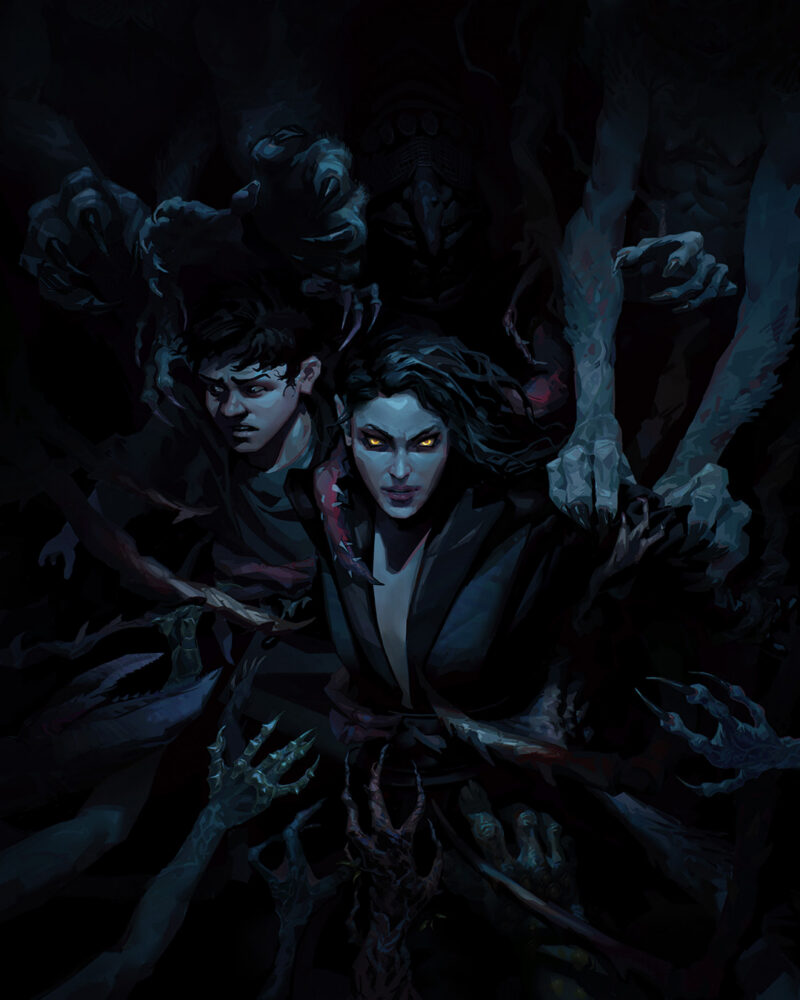 Dark World by Woodblock Studio 