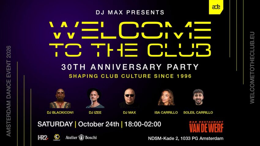 Welcome to the Club 30th Anniversary Party