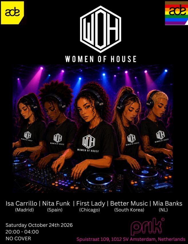 Women of House Music Amsterdam Dance Event